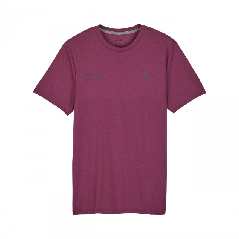 T-SHIRT WORDMARK SS TECH TEE SANGRIA