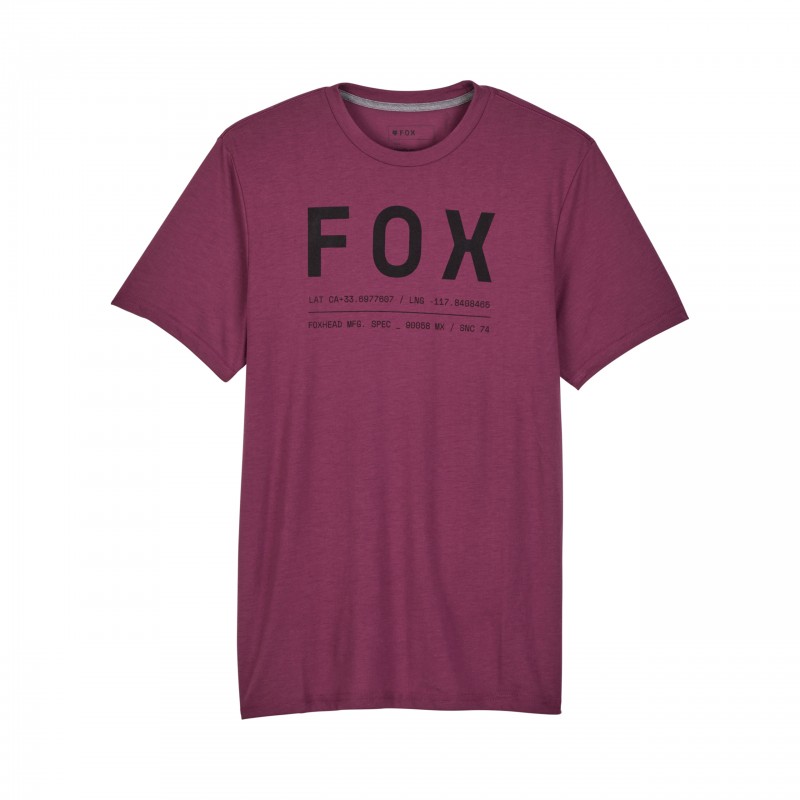 T-SHIRT FOX NON STOP SS TECH TEE SANGRIA