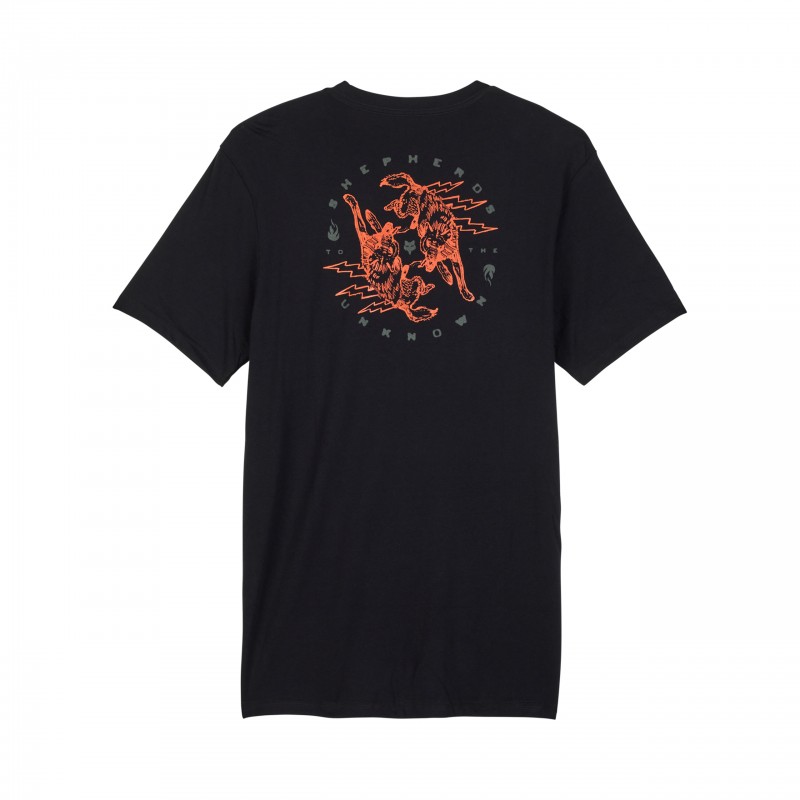 T-SHIRT FOX PLAGUE PREM SS TEE BLACK