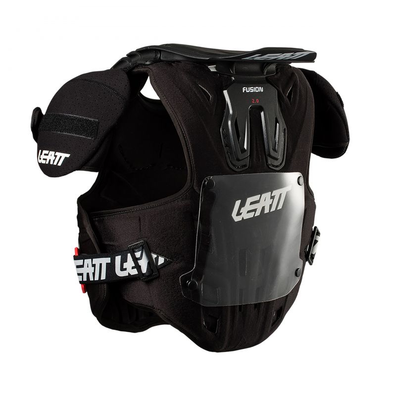 BUZER LEATT FUSION VEST 2.0 JUNIOR BLACK (125-150CM)