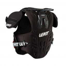 BUZER LEATT FUSION VEST 2.0 JUNIOR BLACK (125-150CM)