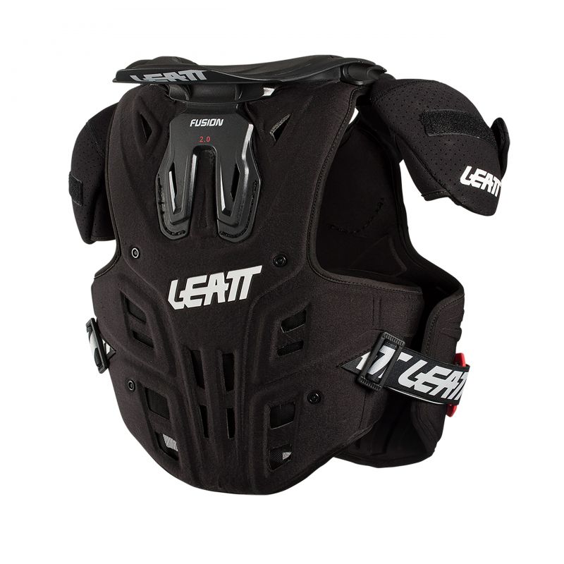 BUZER LEATT FUSION VEST 2.0 JUNIOR BLACK (125-150CM)