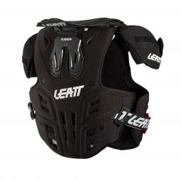 BUZER LEATT FUSION VEST 2.0 JUNIOR BLACK (150-165CM)