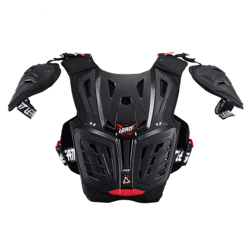 BUZER LEATT 4.5 PRO JUNIOR BLACK/RED (134-146CM)