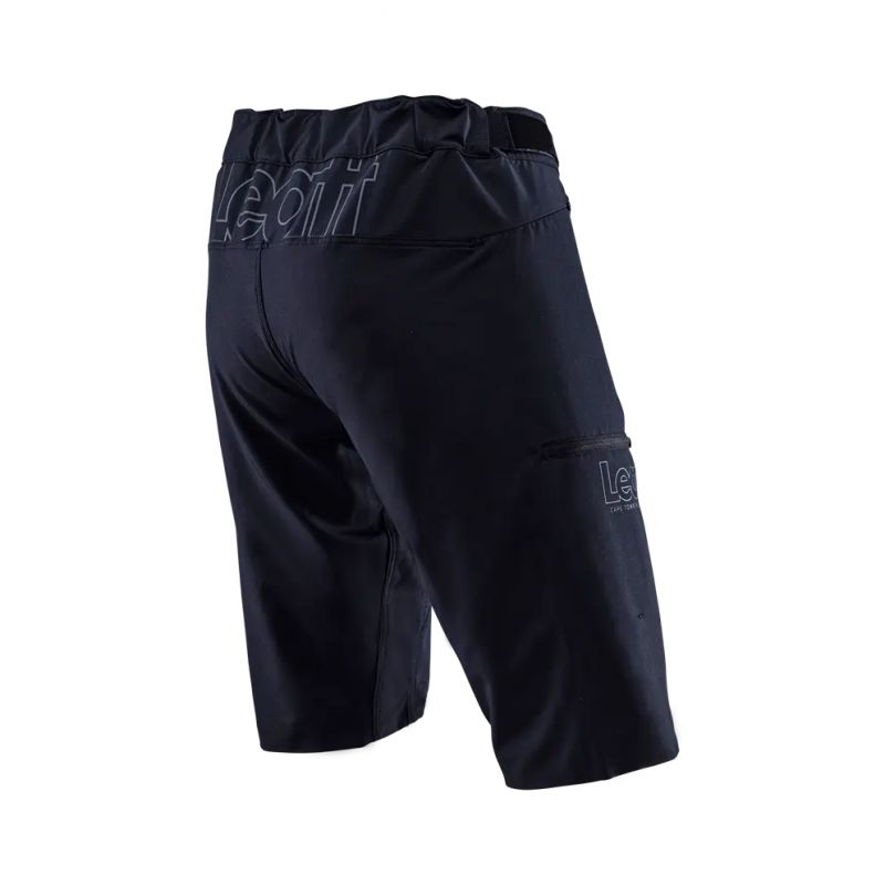 LEATT NOWOŚĆ SPODENKI ROWEROWE MTB ENDURO 1.0 SHORTS BLACK KOLOR CZARNY ROZMIAR S