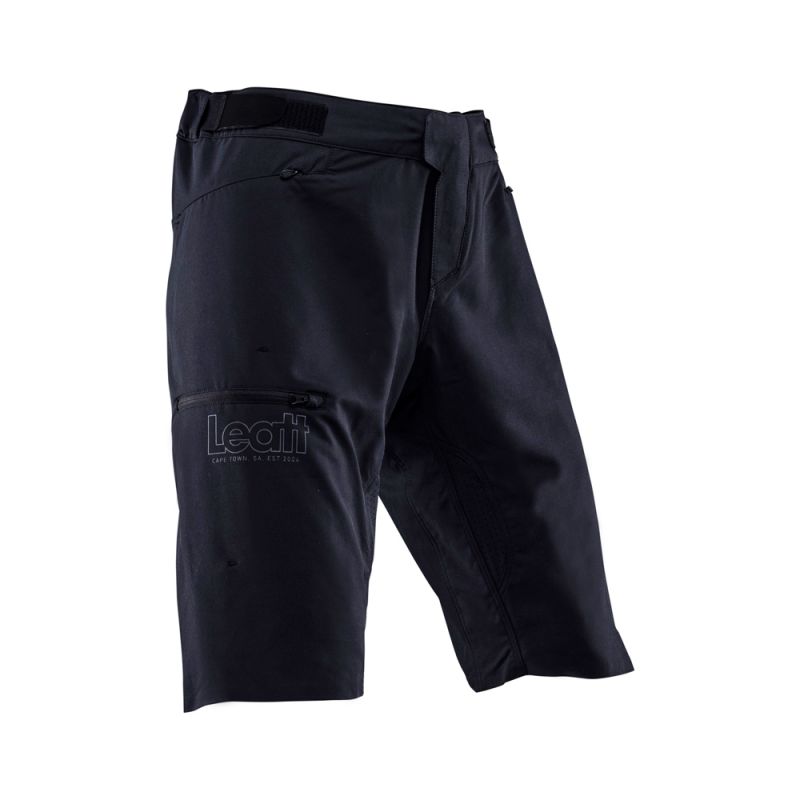 LEATT NOWOŚĆ SPODENKI ROWEROWE MTB ENDURO 1.0 SHORTS BLACK KOLOR CZARNY ROZMIAR XL