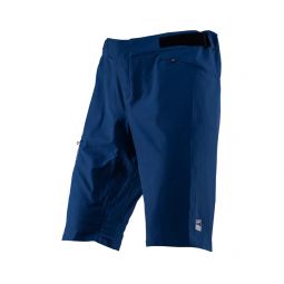 LEATT NOWOŚĆ SPODENKI ROWEROWE MTB ENDURO 1.0 SHORTS DENIM KOLOR GRANATOWY ROZMIAR S