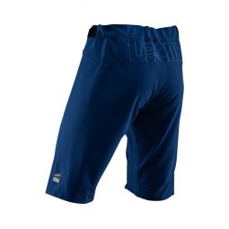 LEATT NOWOŚĆ SPODENKI ROWEROWE MTB ENDURO 1.0 SHORTS DENIM KOLOR GRANATOWY ROZMIAR S