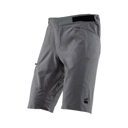 LEATT NOWOŚĆ SPODENKI ROWEROWE MTB ENDURO 1.0 SHORTS GRANITE KOLOR SZARY ROZMIAR S