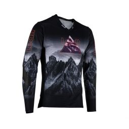 LEATT KOSZULKA ROWEROWA MTB GRAVITY 4.0 JERSEY ALPINE KOLOR CZARNY ROZMIAR XXL