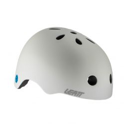 LEATT KASK ROWEROWY MTB URBAN 1.0 V22 HELMET STEEL KOLOR BIAŁY ROZMIAR XS/S (51-55 cm)