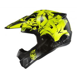 KASK HJC CS-MX II GRAFFED BLACK/YELLOW