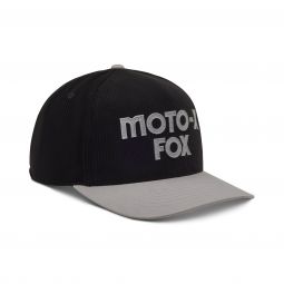 CZAPKA Z DASZKIEM FOX MOTO-X CORDUROY BLACK