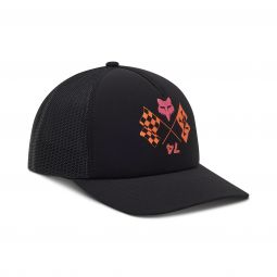 CZAPKA Z DASZKIEM FOX LADY RACE SPEC TRUCKER BLACK