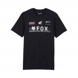 T-SHIRT FOX X HONDA PREM SS TEE BLACK