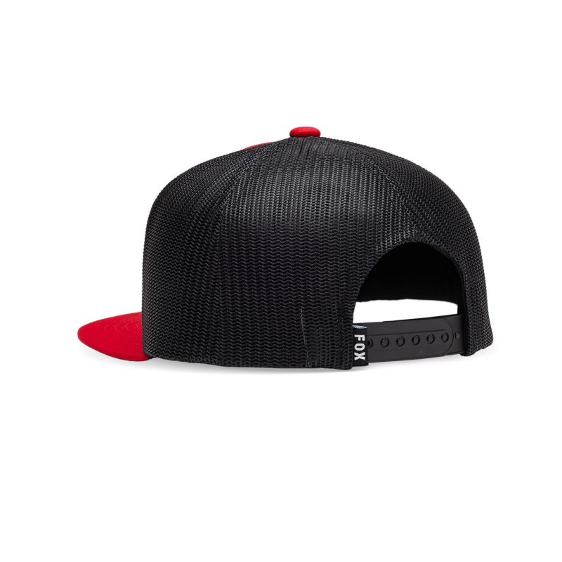 CZAPKA Z DASZKIEM FOX JUNIOR ABSOLUTE SB MESH FLAME RED