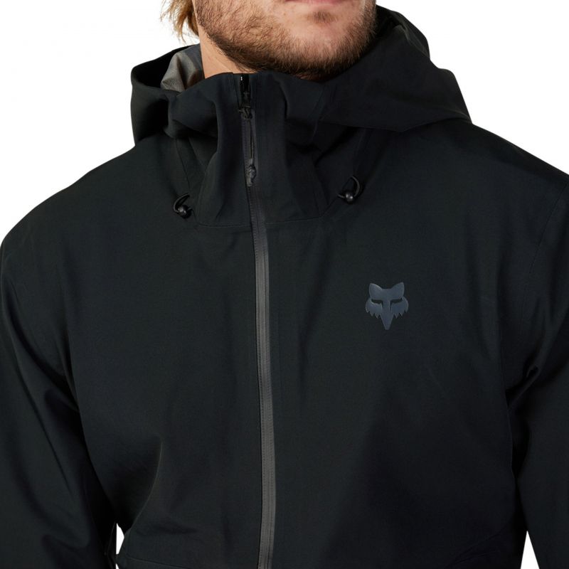 KURTKA PRZECIWDESZCZOWA FOX DEFEND 3L T BLACK