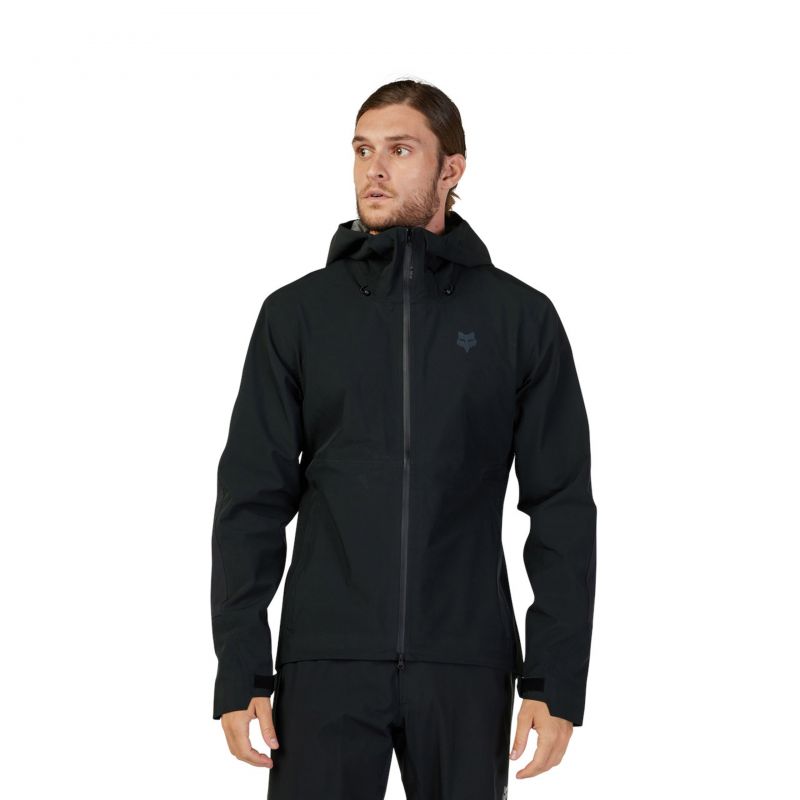KURTKA PRZECIWDESZCZOWA FOX DEFEND 3L T BLACK