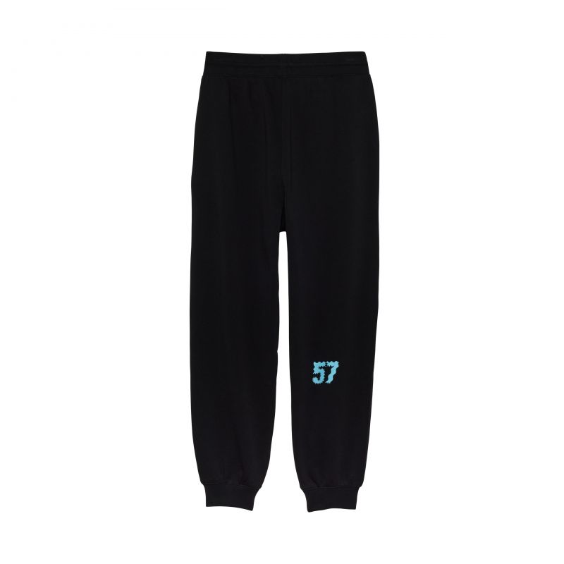 SPODNIE FOX TS57 OV FLEECE BLACK