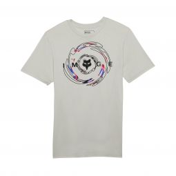 T-SHIRT FOX ENERGY FACE PREM TEE LIGHT GREY