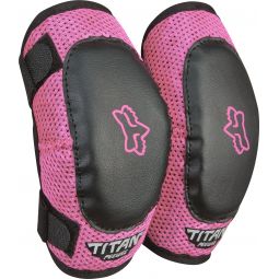OCHRANIACZ FOX KIDS PEEWEE TITAN ELBOW GRD M/L BLACK/PINK