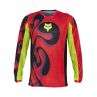 BLUZA FOX 180 EMOTION FLUORESCENT RED