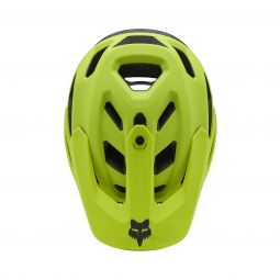 KASK ROWEROWY FOX DROPFRAME PRO RUNN CE FLUORESCENT YELLOW