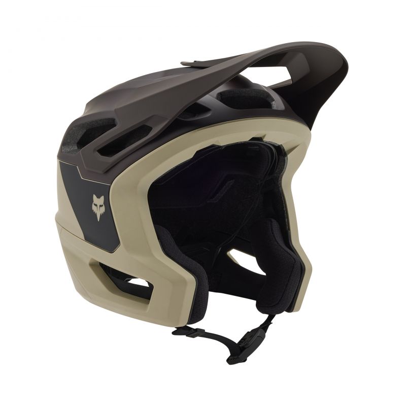 KASK ROWEROWY FOX DROPFRAME PRO NYF CE CREAM