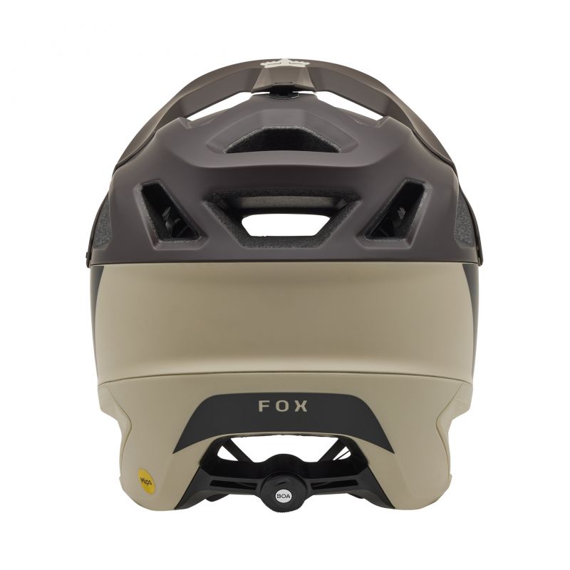KASK ROWEROWY FOX DROPFRAME PRO NYF CE CREAM