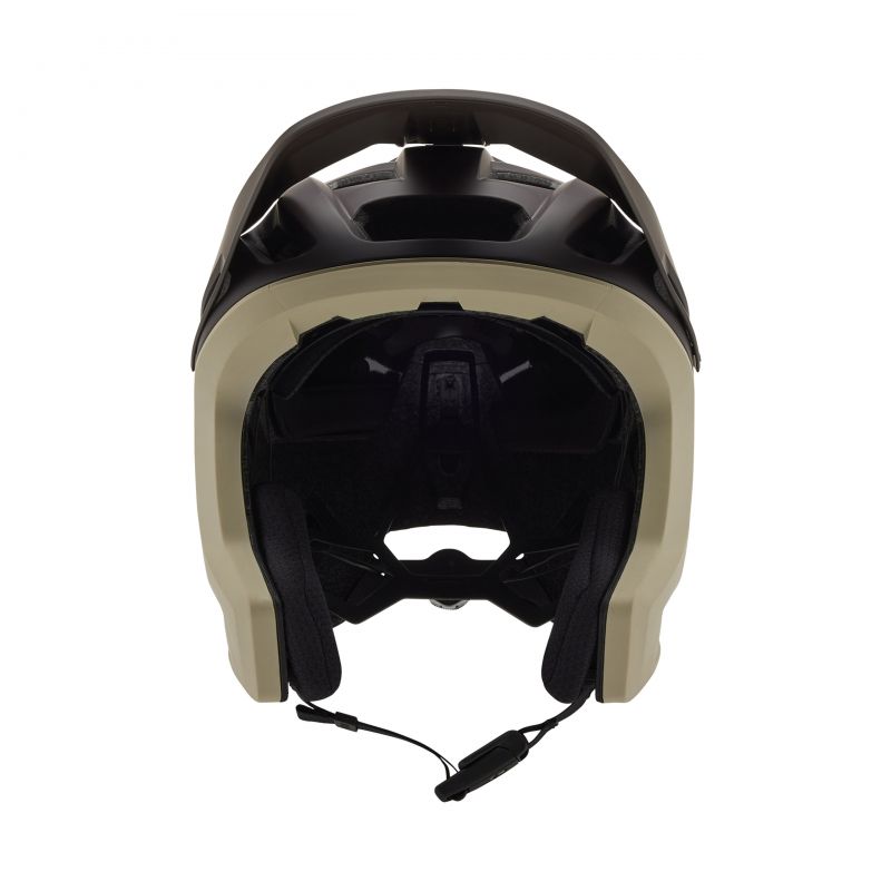 KASK ROWEROWY FOX DROPFRAME PRO NYF CE CREAM