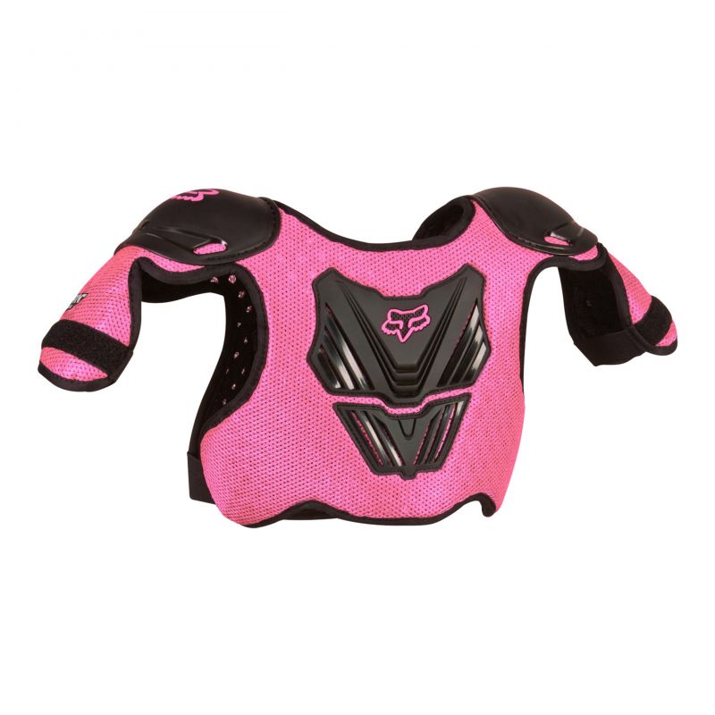 Ochraniacz Klatki Piersiowej Fox Kids Peewee Titan Roost Deflector Black/Pink