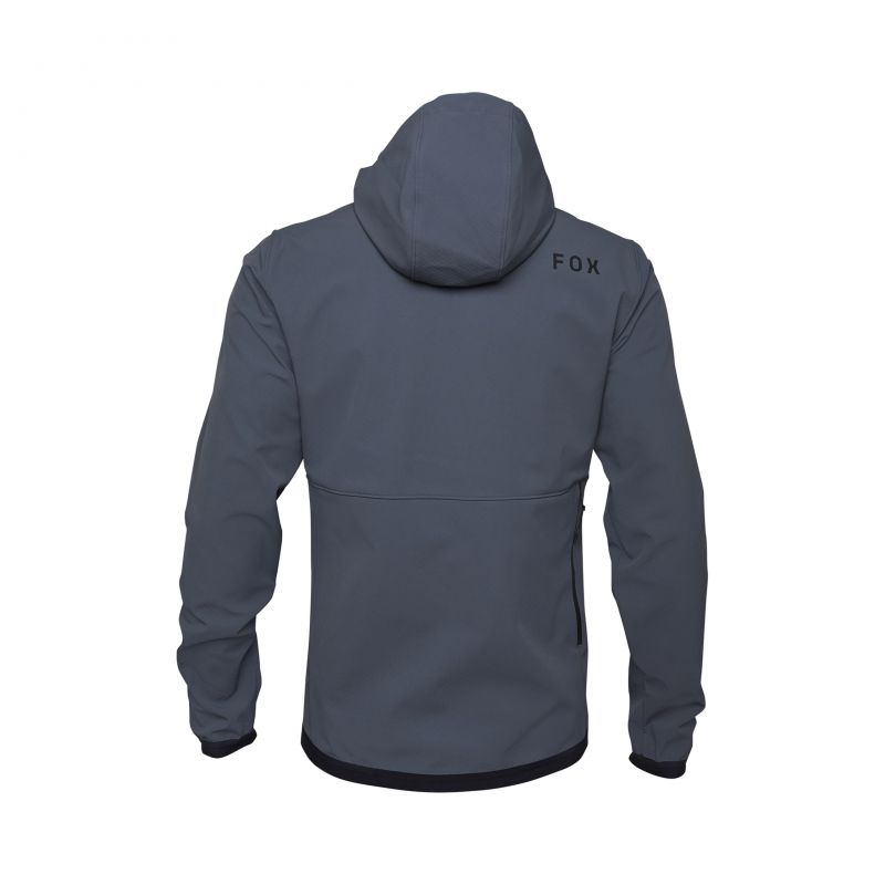 Bluza Rowerowa Z Kapturem Fox Ranger Fire Graphite