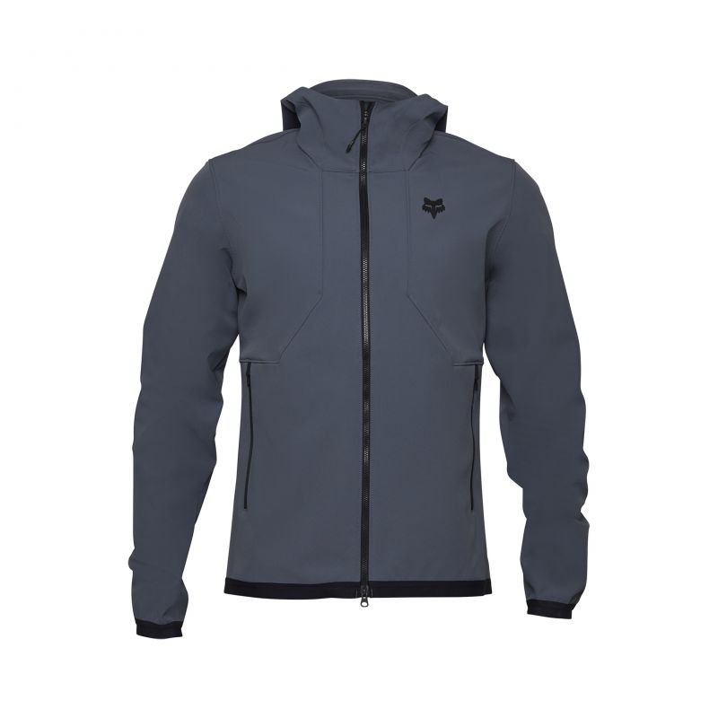 Bluza Rowerowa Z Kapturem Fox Ranger Fire Graphite