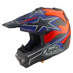 Kask Arai Mx-V Evo Stars Stripes Dark Xs