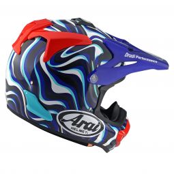 Kask Arai Mx-V Evo Stream Blue Xs