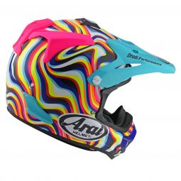 Kask Arai Mx-V Evo Stream Pink Xs