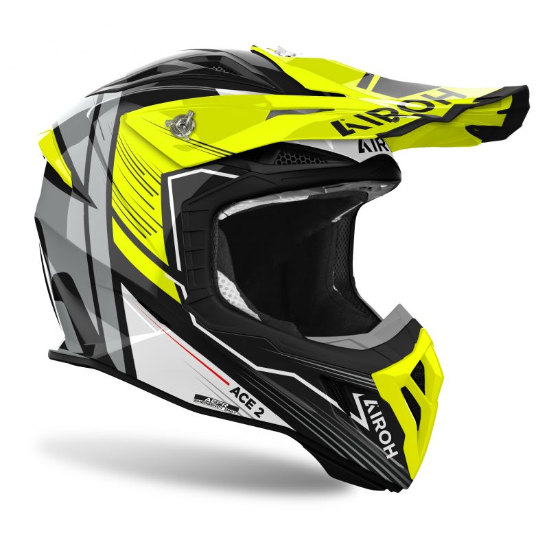 Kask Airoh Aviator Ace 2 Engine Yellow Gloss
