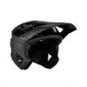 Leatt Kask Rowerowy Mtb Enduro 3.0 (Wypinana Szczęka/Kask 3W1) V23 Stealth Kolor Czarny Rozmiar L (59-63 Cm)