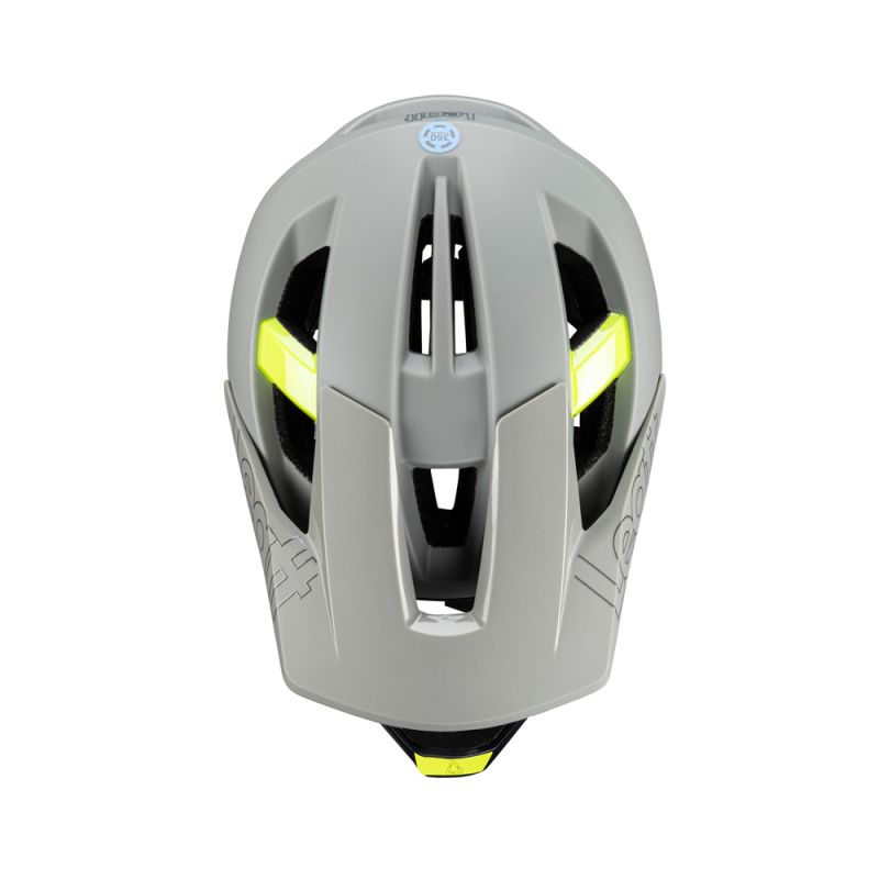 Leatt Kask Rowerowy Mtb Enduro 3.0 (Wypinana Szczęka/Kask 3W1) V24 Granite Kolor Czarny/Szary Rozmiar L (59-63 Cm)