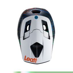 Leatt Kask Rowerowy Mtb Gravity 4.0 V24 Helmet Jungle Kolor Granatowy/Biały Rozmiar S (55-56 Cm)