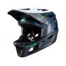 Leatt Kask Rowerowy Mtb Gravity 4.0 V24 Helmet Jungle Kolor Granatowy/Biały Rozmiar S (55-56 Cm)