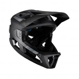 Leatt Kask Rowerowy Mtb Enduro 2.0 (Wypinana Szczęka) V23 Stealth Kolor Czarny Rozmiar S (51-55 Cm)