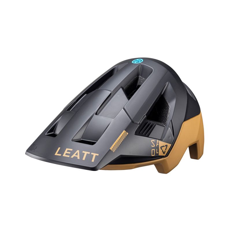 Leatt Kask Rowerowy Mtb Allmtn 4.0 V24 Helmet Peanut Kolor Czarny/Brązowy Rozmiar M (55-59 Cm)