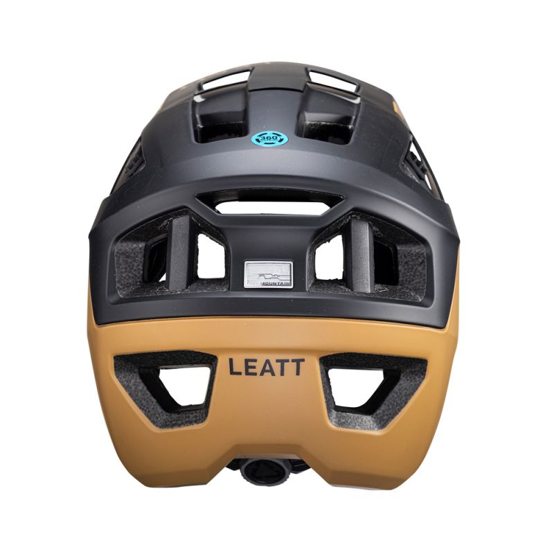 Leatt Kask Rowerowy Mtb Allmtn 4.0 V24 Helmet Peanut Kolor Czarny/Brązowy Rozmiar M (55-59 Cm)