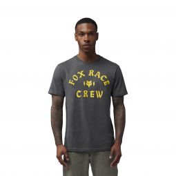 T-Shirt Fox Race Crew Prem Dark Shadow