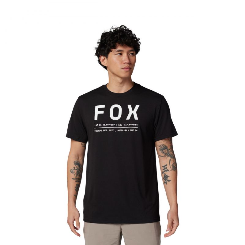 T-Shirt Fox Non Stop Tech Black