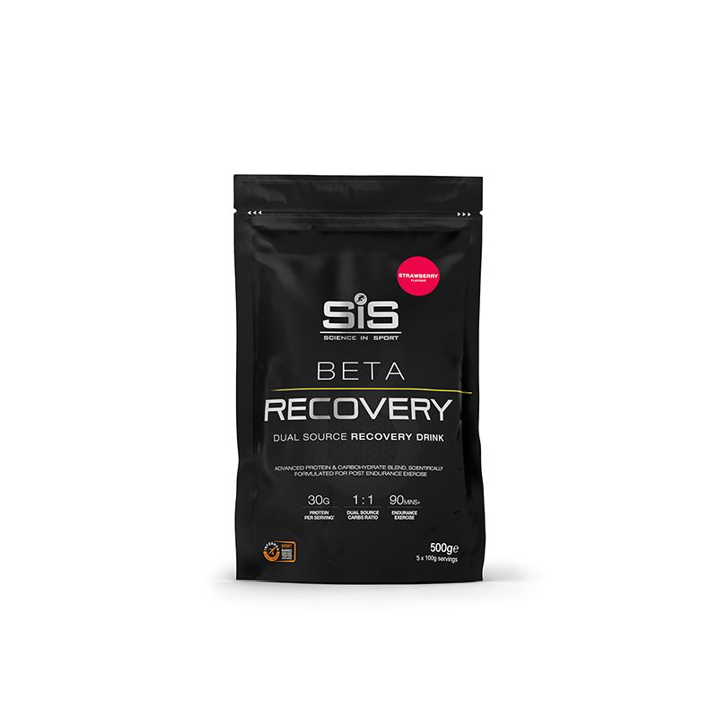 Sis  Beta Recovery Strawb 500G