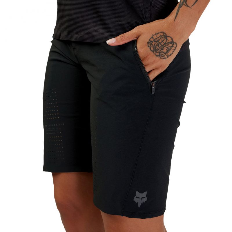 Spodenki Rowerowe Fox Lady Flexair Black