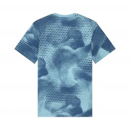 T-Shirt Fox Aop Tech Vintage Wash