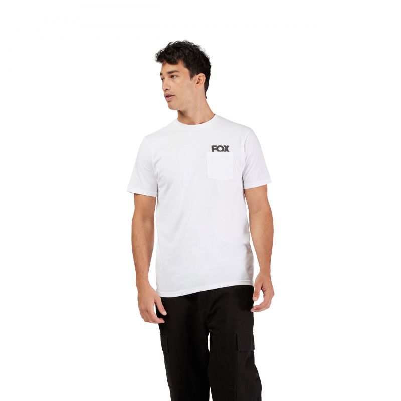 T-Shirt Fox Big F Prem Optic White